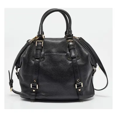 MICHAEL Michael Kors Black Leather Bedford Legacy Satchel