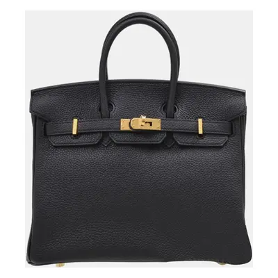 Hermes Black Togo Leather Birkin Bag