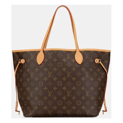 Louis Vuitton Brown Monogram Neverfull MM