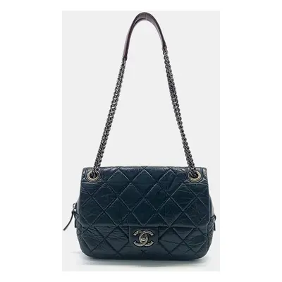 Chanel Green Leather Shiva Bag