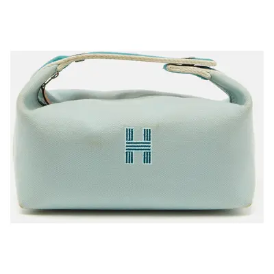 Hermes Eucalyptus Toile H Canvas Bride-a-Brac Case