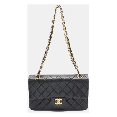 Chanel Small Classic Lambskin Double Flap Bag