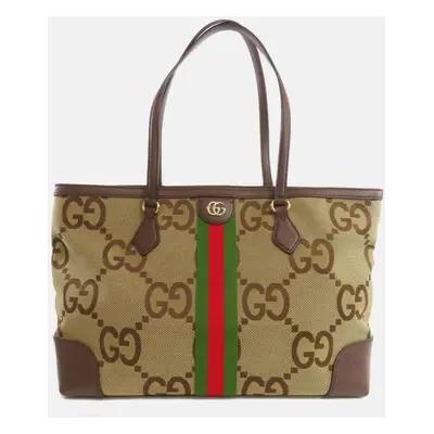 Gucci Canvas Offdia GG Medium Tote Bag