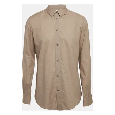 Maison Martin Margiela Houndstooth Light Brown Buttoned-Up Shirt