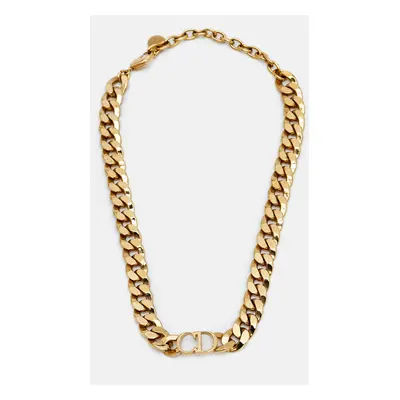 Dior CD Danseuse Etoile Gold Tone Choker Necklace