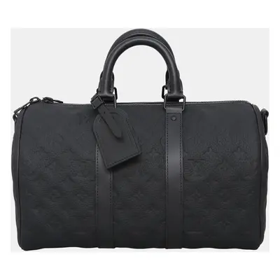 Louis Vuitton Monogram Taurillon Keepall Bandouliere Bag