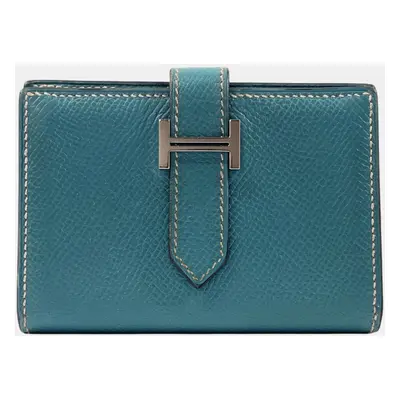 Hermes Epsom Bearn Mini Card Case Wallet