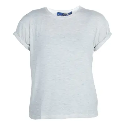 Roma e Tosca Light Grey Melange Tshirt