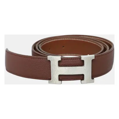 Hermes H Buckle Reversible Belt