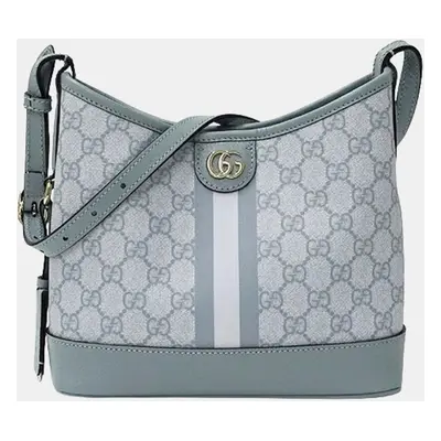 Gucci Blue GG Supreme Canvas Ophidia GG Supreme Shoulder Bag