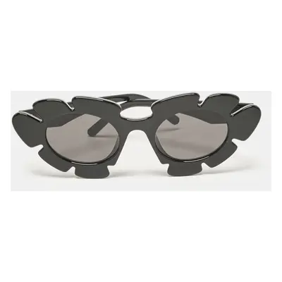 Loewe Black LW40088U Flower Geometric Sunglasses