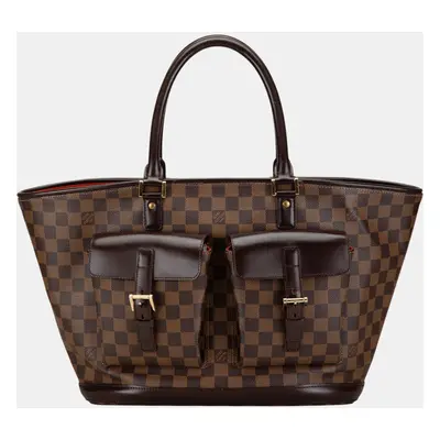 Louis Vuitton Brown Damier Ebene Manosque GM