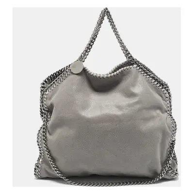 Stella McCartney Grey Faux Suede Small Falabella Tote