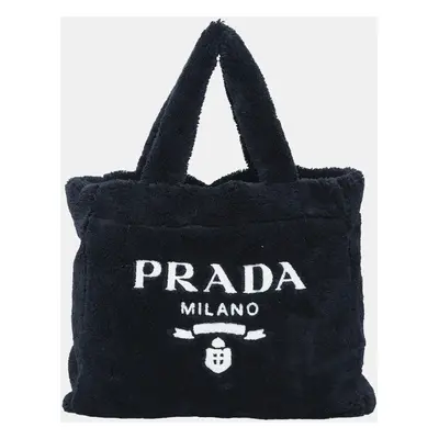 Prada Terry Cloth Tote Bag