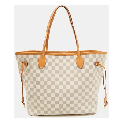 Louis Vuitton Damier Azur Canvas Neverfull MM Bag