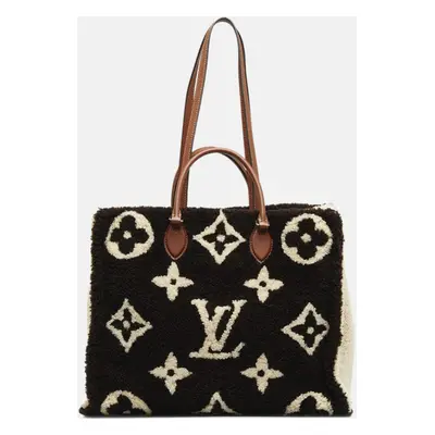 Louis Vuitton Brown Monogram Teddy OnTheGo GM Tote Bag