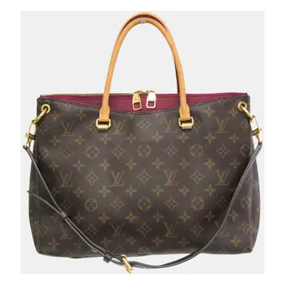 Louis Vuitton Aurore Brown Monogram Pallas Shoulder Bag