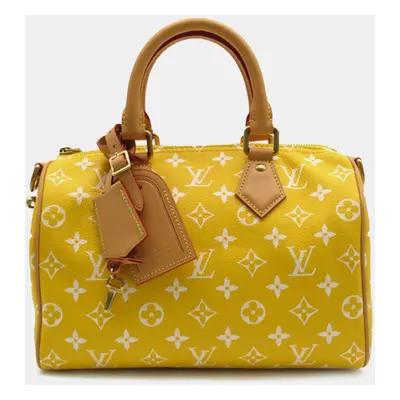 Louis Vuitton Yellow Monogram Speedy P9 Bandouliere