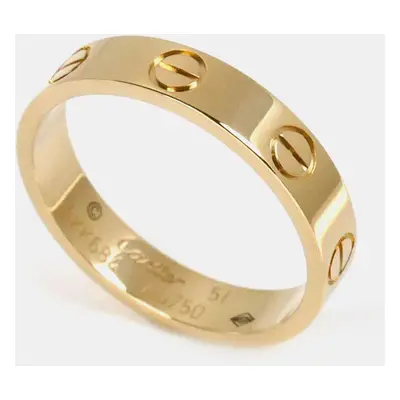 Cartier 18K Yellow Gold Love Ring EU