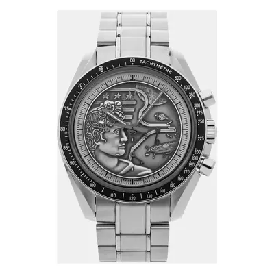 Omega Silver Stainless Steel Speedmaster Moonwatch 311.30.42.30.99.002 Manual Winding Men's Wris