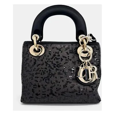 Christian Dior Sequin Lady Mini Bag