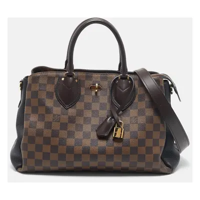 Louis Vuitton Black Damier Ebene Canvas Normandy Bag