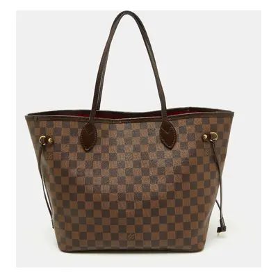 Louis Vuitton Damier Ebene Canvas Neverfull MM Bag