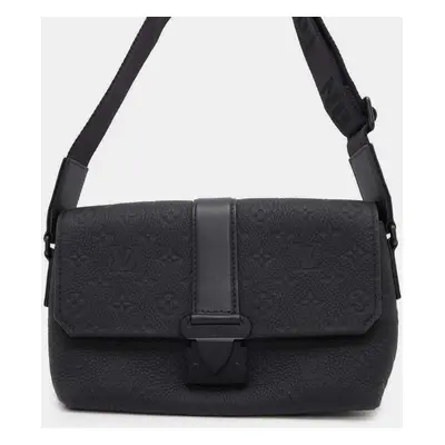 Louis Vuitton Black Monogram Taurillon Shoulder Bag