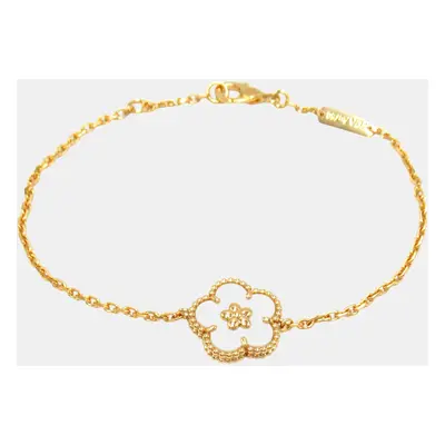 Van Cleef & Arpels 18K Rose Gold Lucky Spring Bracelet