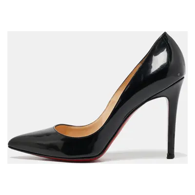 Christian Louboutin Black Patent Leather So Kate Pumps Size 37.5