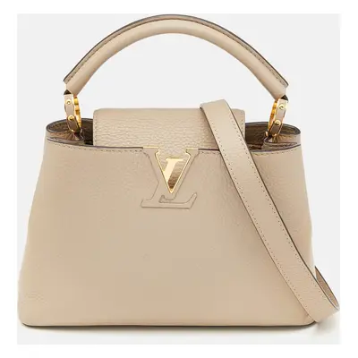 Louis Vuitton Galet Taurillon Leather Capucines BB Bag