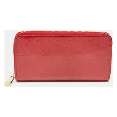 Louis Vuitton Pomme D’amour Monogram Vernis Zippy Wallet