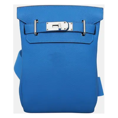 Hermes Blue Hydra HAC A Dos PM Backpack