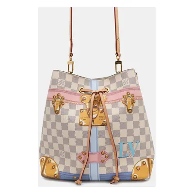 Louis Vuitton Damier Azur Summer Trunk Collection Neonoe Shoulder Bag