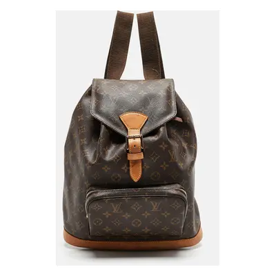 Louis Vuitton Monogram Canvas Montsouris Backpack GM Bag