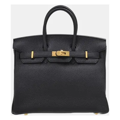 Hermes Black Togo Leather Birkin Bag