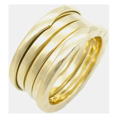 Bvlgari 18K Yellow Gold B.Zero1 Band Ring EU