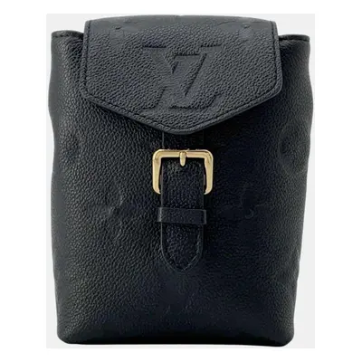 Louis Vuitton Noir Monogram Empreinte Leather Tiny Backpack