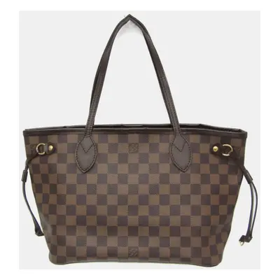 Louis Vuitton Damier Neverfull Pm Tote Bag Ebene