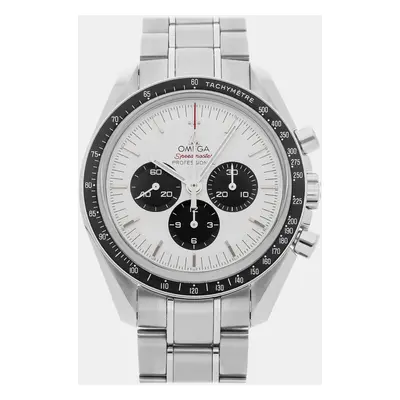 Omega Silver Stainless Steel Speedmaster 522.30.42.30.04.001 Manual Winding Men's Wristwatch mm