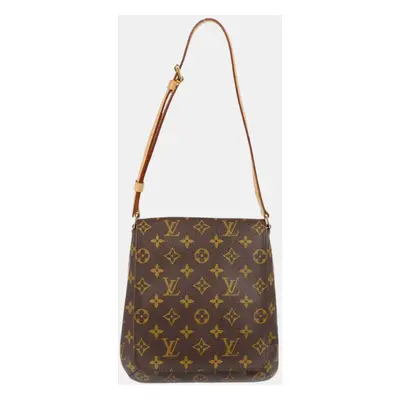 Louis Vuitton Brown Monogram Canvas Musette Salsa Short Shoulder Bag