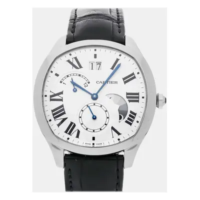 Pre-Owned Cartier Drive De Cartier Dual Time WSNM0005