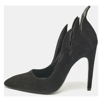 Bottega Veneta Black Suede Pumps Size