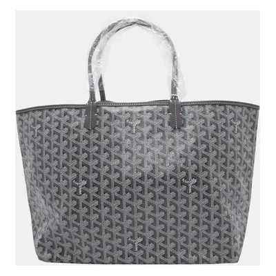 Goyard Grey PVC Leather Saint Louis PM Bag