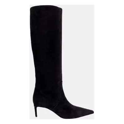 Dolce & Gabbana Black Over the Knee Boots EU 38.5