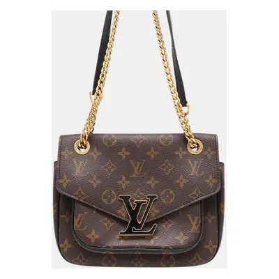 Louis Vuitton Brown Monogram Canvas Passy Bag