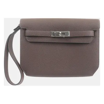 Hermes Kelly Depeche Togo Clutch