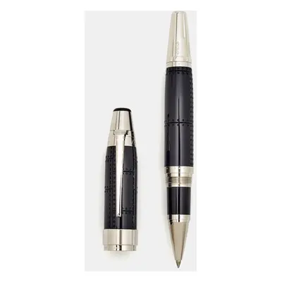 Mont Blanc Writers Edition von A de Saint Exupery Resin Silver Tone Rollerball Pen