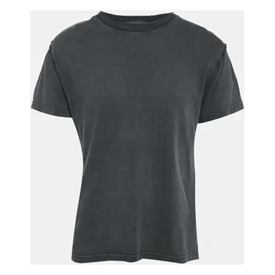 Louis Vuitton Grey Cotton Inside-Out Sleeve T-Shirt