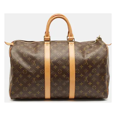 Louis Vuitton Monogram Canvas Keepall Bag